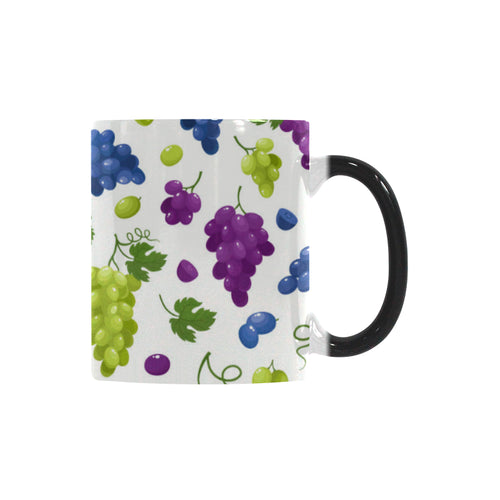 Grape pattern Morphing Mug Heat Changing Mug