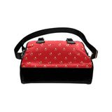 strawberry texture skin pattern Shoulder Handbag