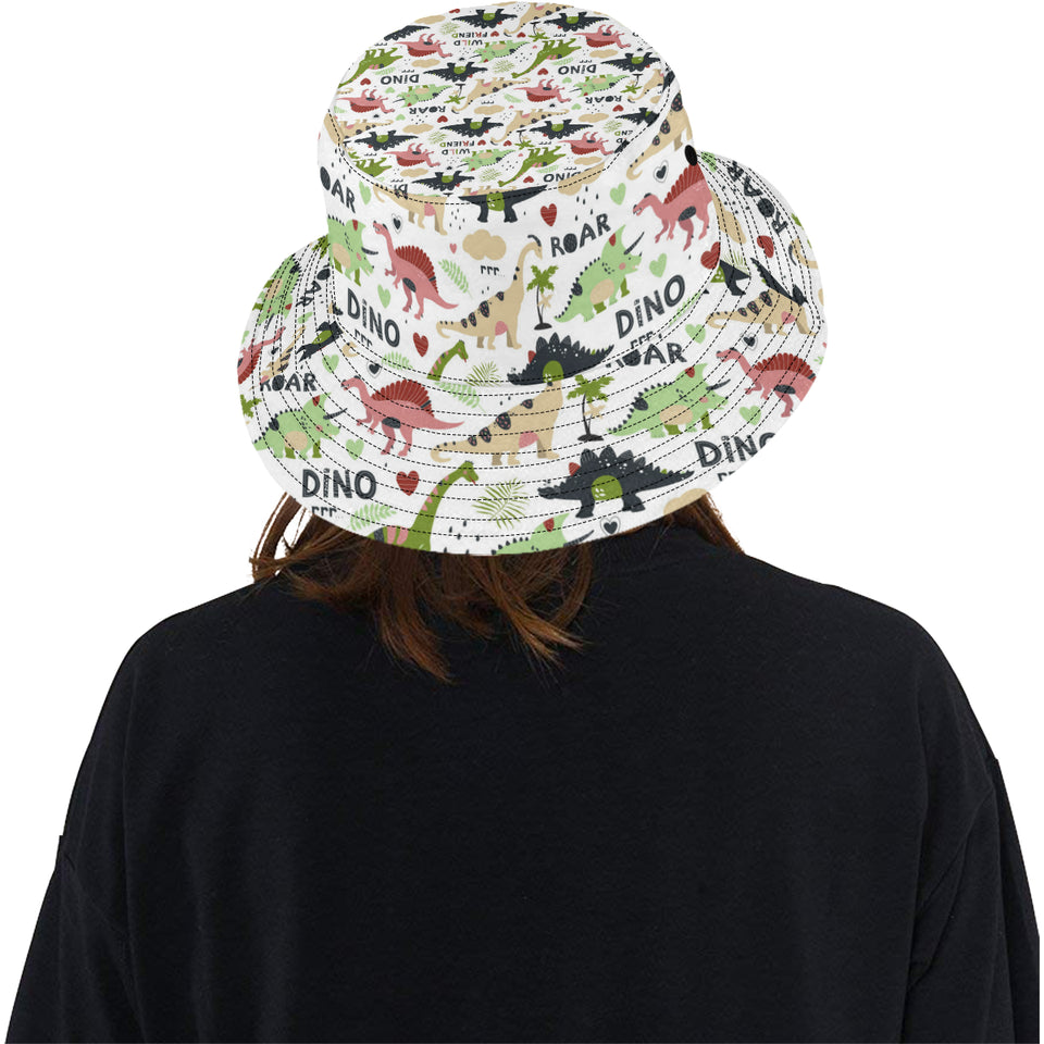 Cute dinosaurs pattern Unisex Bucket Hat