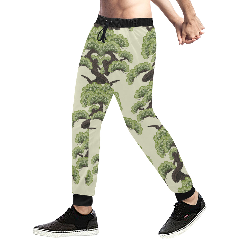 Bonsai pattern Unisex Casual Sweatpants