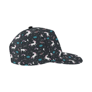 unicorn rainbows moon clound star pattern All Over Print Snapback Cap