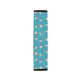 Jack Russel Pattern Print Design 03 Car Seat Belt Cover