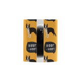 Boston terrier design pattern Morphing Mug Heat Changing Mug