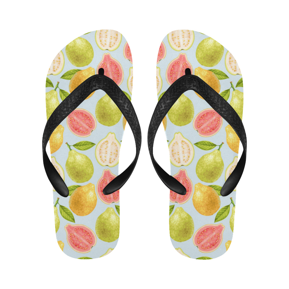 Guava design pattern Unisex Flip Flops