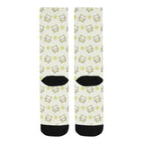 Cute cartoon frog baby pattern Crew Socks