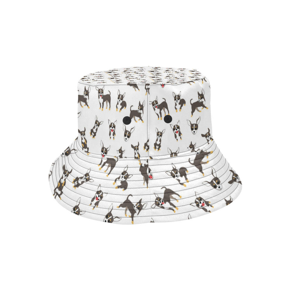 Chihuahua dog pattern Unisex Bucket Hat