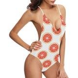 Grapefruit pattern Women's One-Piece Swimsuit