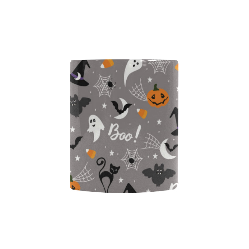 Halloween design pattern Morphing Mug Heat Changing Mug