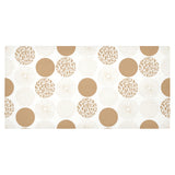 Gold Texture mushroom pattern Tablecloth