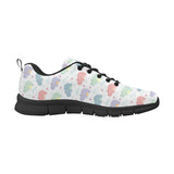 Hippopotamus Pattern Print Design 03 Men's Breathable Sneakers ( Model 055)