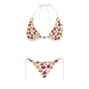 Passion fruit design pattern Sexy Bikinis Two-Piece Swimsuits