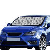Sun Glasses Pattern Print Design 04 Car Sun Shade