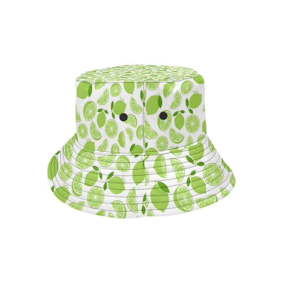 Lime design pattern Unisex Bucket Hat