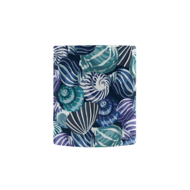 Shell design pattern Morphing Mug Heat Changing Mug