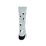 Sheep polka dot cloud pattern Crew Socks