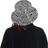 Zebra skin pattern Unisex Bucket Hat