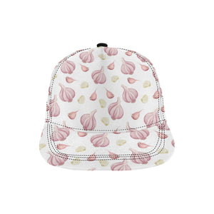 Garlic pattern All Over Print Snapback Cap