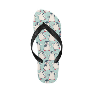 Cute Penguin pattern Unisex Flip Flops