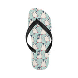 Cute Penguin pattern Unisex Flip Flops