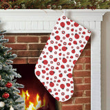 Ladybug Pattern Print Design 04 Christmas Stocking