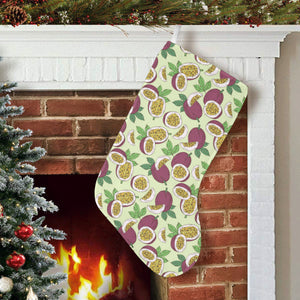 Paassion fruit pattern Christmas Stocking