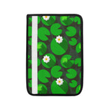 Frog waterlily pattern Car Seat Belt Cover