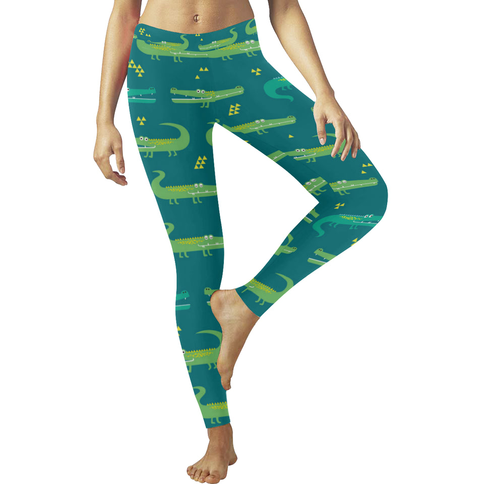 Crocodile pattern Women's Legging Fulfilled In US