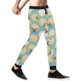 Bee honeycomb pattern Unisex Casual Sweatpants