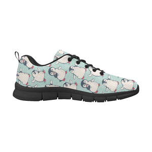 Cute Penguin pattern Women's Sneaker Shoes