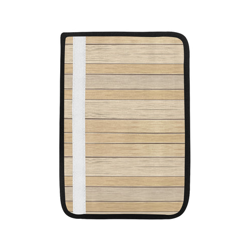 Wood Printed Pattern Print Design 01 Car Seat Belt Cover