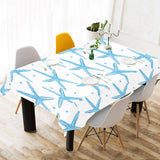 Watercolor starfish pattern Tablecloth