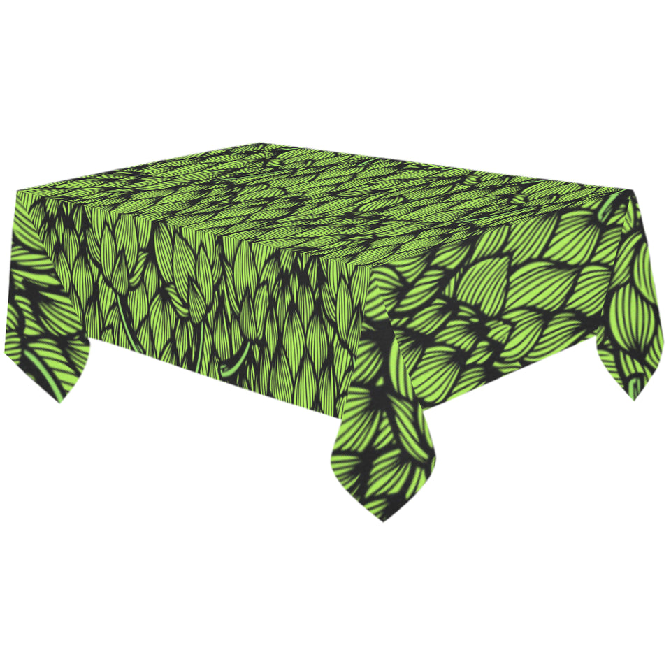 Green hop pattern Tablecloth