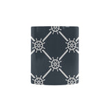 nautical steering wheel rope pattern Morphing Mug Heat Changing Mug