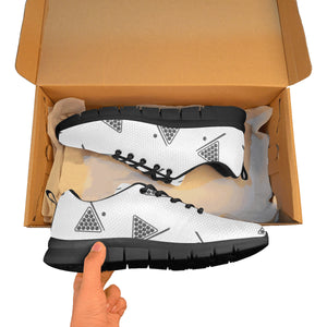 Billiard Ball Pattern Print Design 03 Men's Breathable Sneakers ( Model 055)