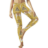 Camels ethnic motif pattern Women's Legging Fulfilled In US