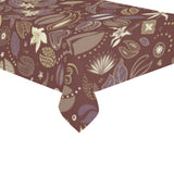Coffee bean flower pattern Tablecloth