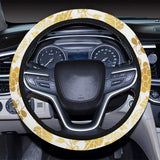 Gold grape pattern Car Steering Wheel Cover