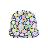 Colorful clock background All Over Print Snapback Cap