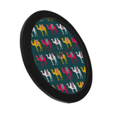 Camel pattern Elegant Black Wall Clock