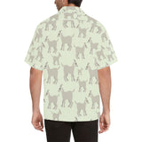 Little young goat pattern Men's All Over Print Hawaiian Shirt
