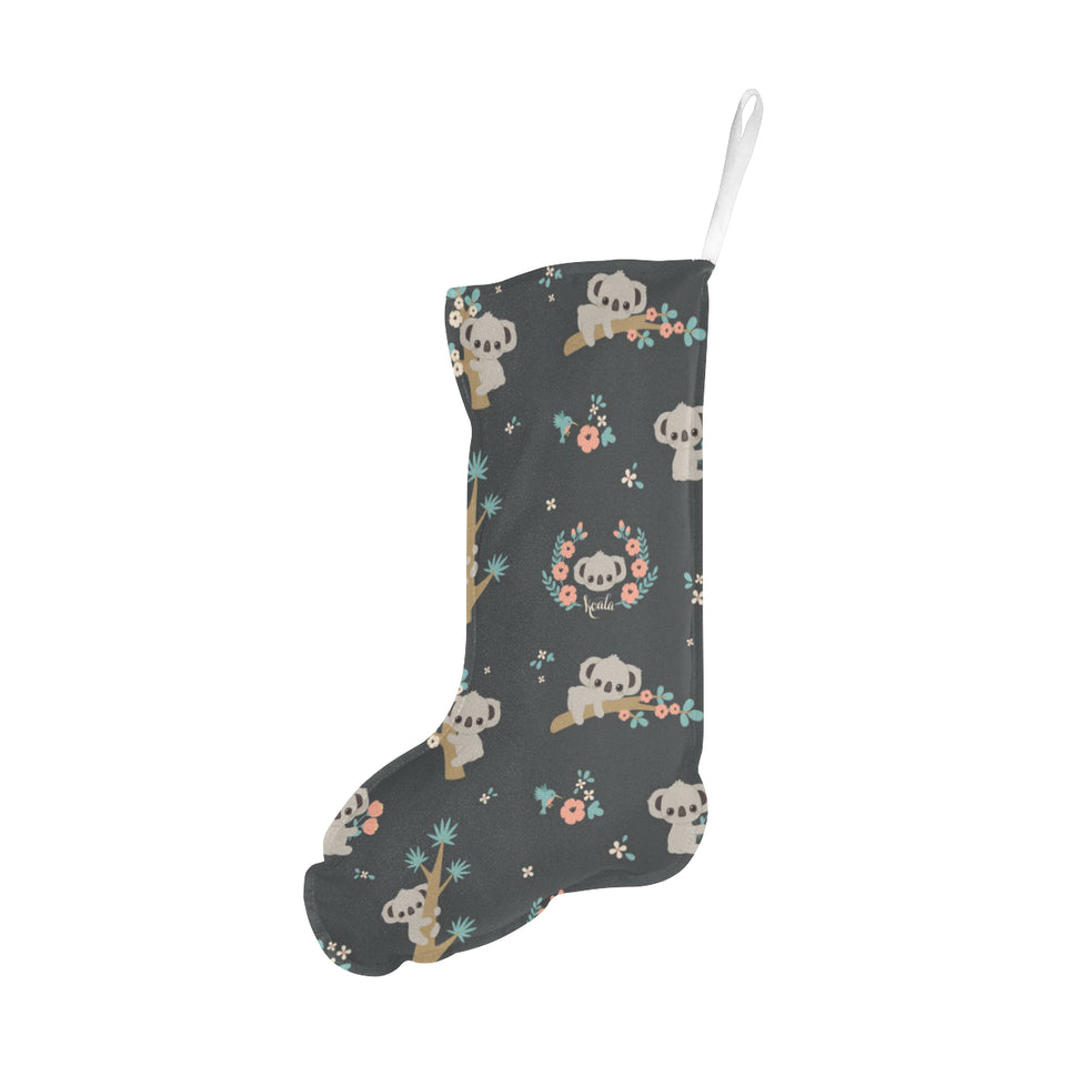 Cute koala pattern Christmas Stocking