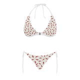 Chili peppers pattern Sexy Bikinis Two-Piece Swimsuits