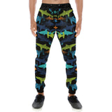 Colorful shark Unisex Casual Sweatpants
