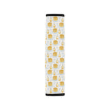Pancake Pattern Print Design 05 Car Seat Belt Cover