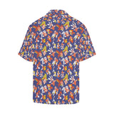 Goldfish Pattern Print Design 04 Men's All Over Print Hawaiian Shirt (Model T58)