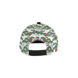 Bonsai red sun japanese pattern All Over Print Snapback Cap