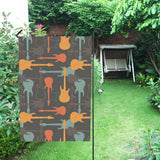 electric guitars pattern House Flag Garden Flag