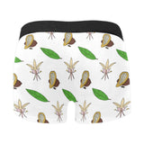 Color hand drawn cacao pattern Men's All Over Print Boxer Briefs Men's Underwear
