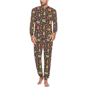 Snail Pattern Print Design 02 Men's All Over Print Pajama