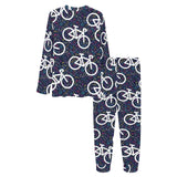 Bicycle Pattern Print Design 03 Women's All Over Print Pajama Set